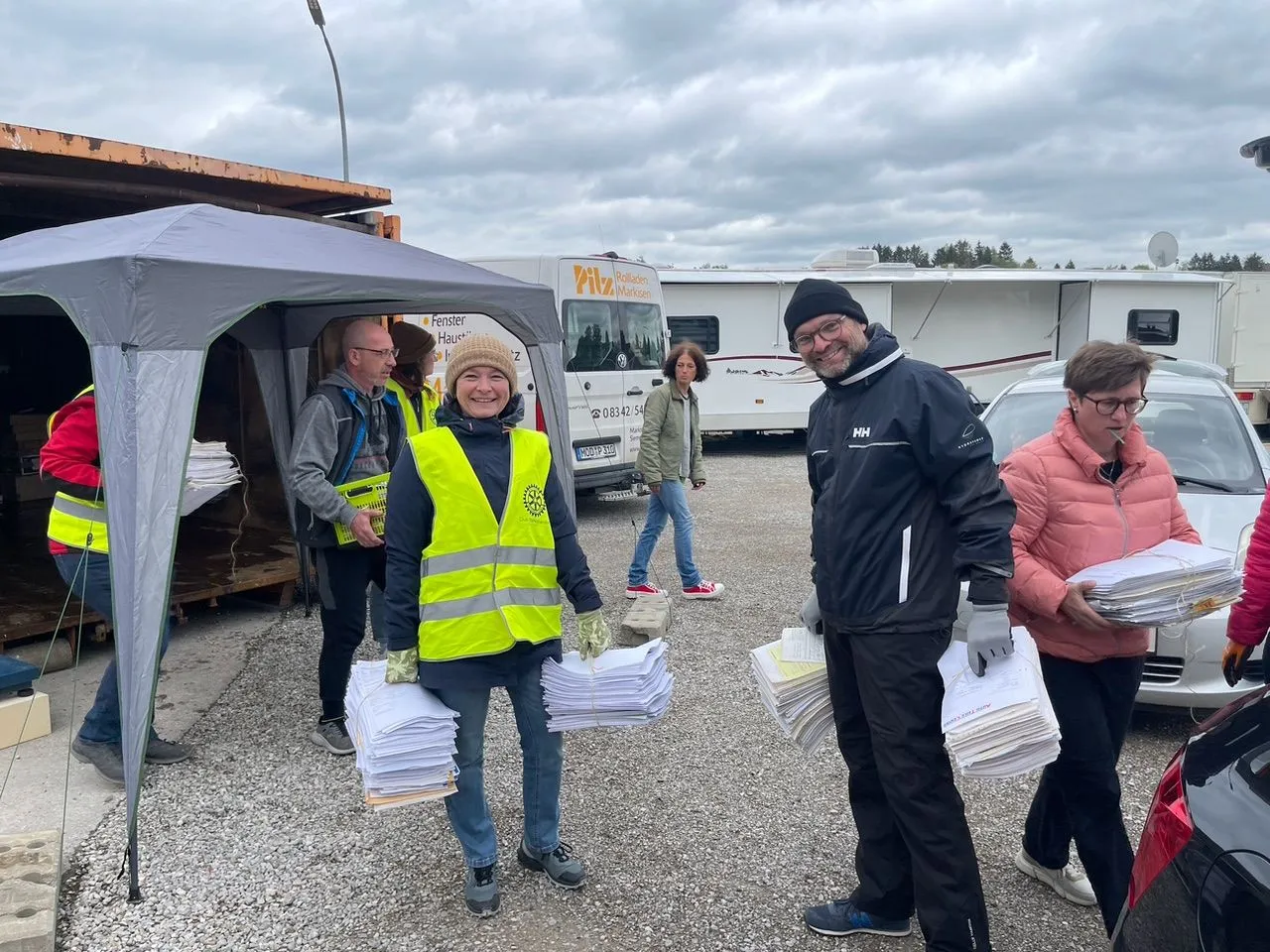 Akten schreddern für den guten Zweck in Marktoberdorf